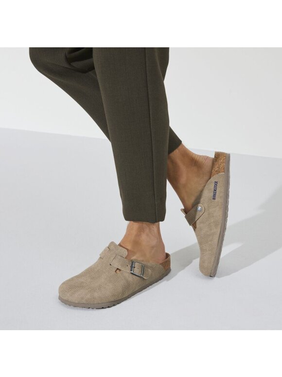 Birkenstock - Birkenstock Boston gray taupe