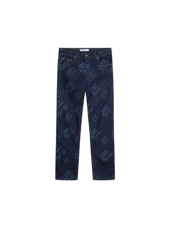 BLS HAFNIA - BLS Hafnia LASER JEANS DARK