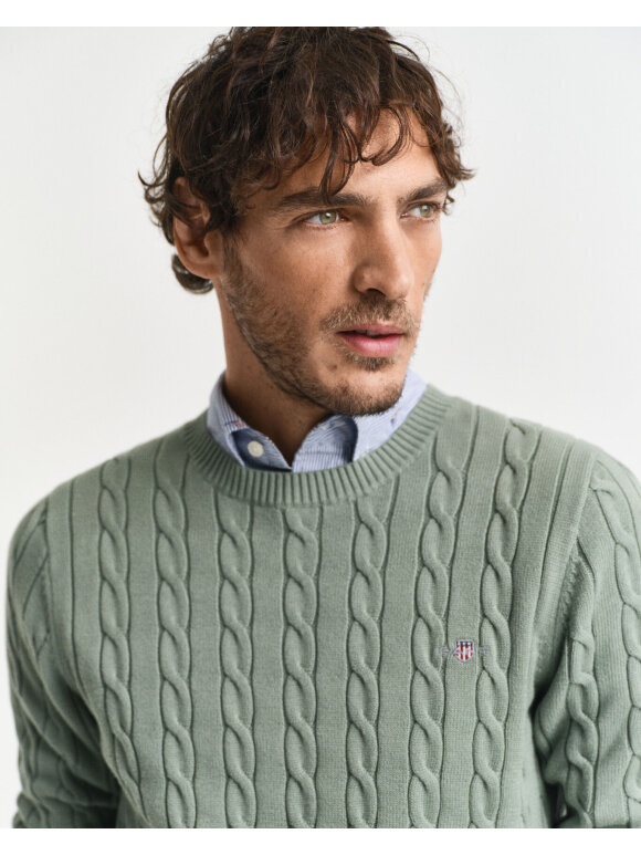 Gant - Gant COTTON CABLE C-NECK
