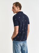 Gant - Gant EMBROIDERED GRAPHIC POLO