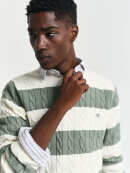 Gant - Gant STRIPED COTTON CABLE