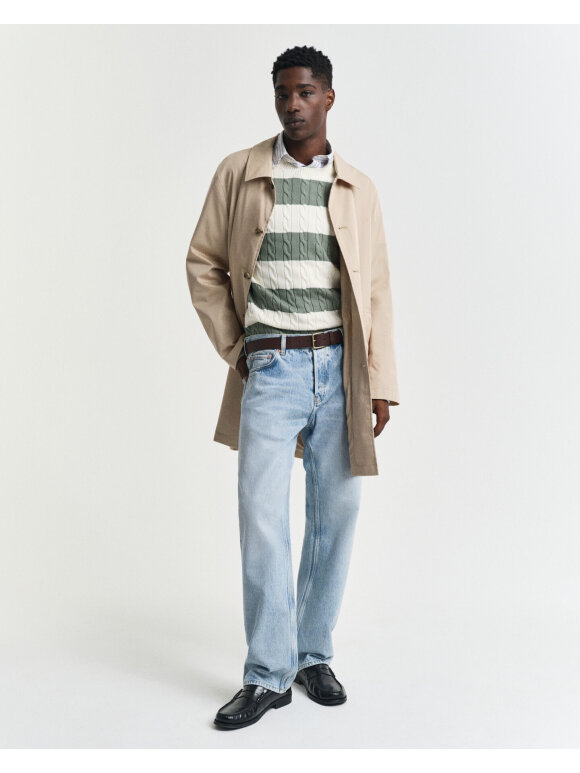 Gant - Gant STRIPED COTTON CABLE