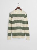 Gant - Gant STRIPED COTTON CABLE