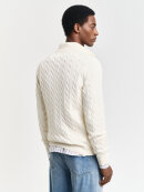 Gant - Gant COTTON CABLE HALF ZIP