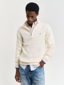 Gant - Gant COTTON CABLE HALF ZIP