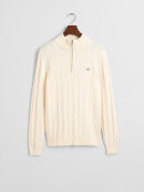 Gant - Gant COTTON CABLE HALF ZIP
