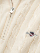 Gant - Gant COTTON CABLE HALF ZIP