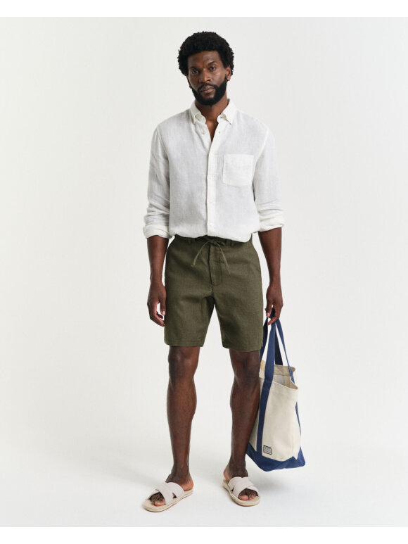 Gant - Gant RELAXED LINEN DS SHORTS