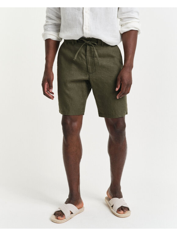 Gant - Gant RELAXED LINEN DS SHORTS