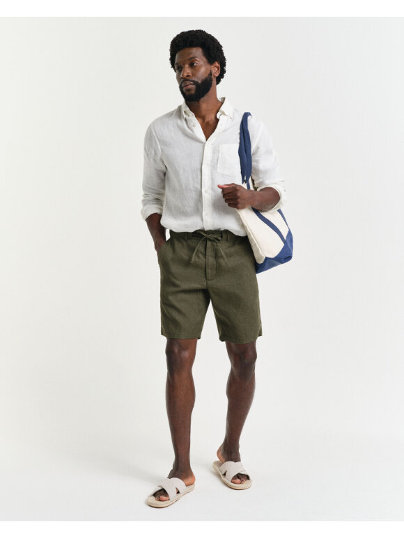 Gant - Gant RELAXED LINEN DS SHORTS