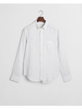 Gant - Gant REG LINEN STRIPE SHIRT