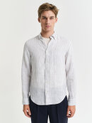 Gant - Gant REG LINEN STRIPE SHIRT