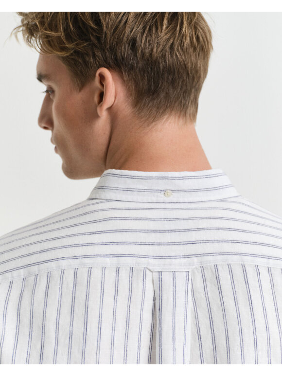 Gant - Gant REG LINEN STRIPE SHIRT
