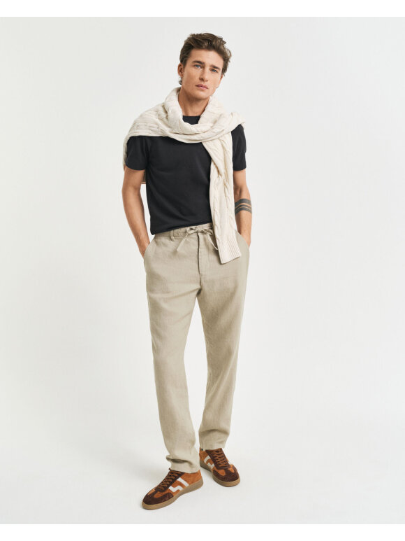Gant - Gant RELAXED LINEN DS PANTS
