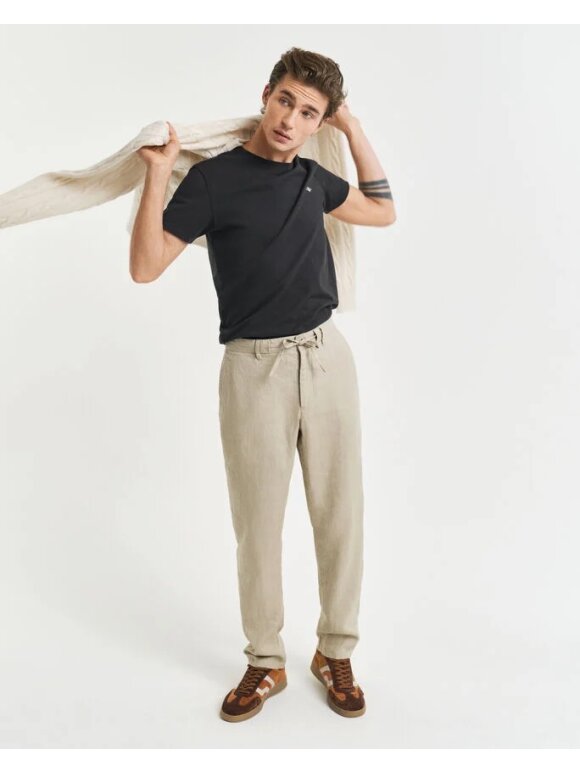 Gant - Gant RELAXED LINEN DS PANTS