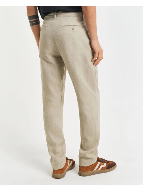 Gant - Gant RELAXED LINEN DS PANTS