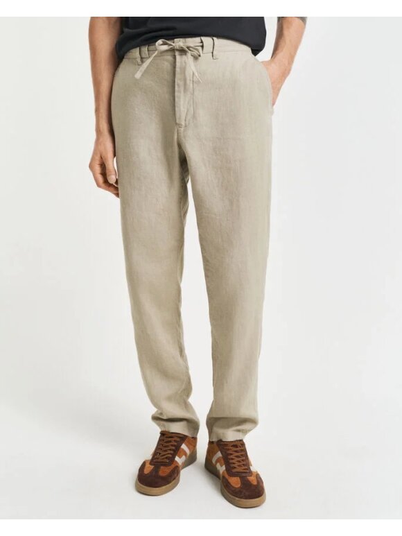 Gant - Gant RELAXED LINEN DS PANTS