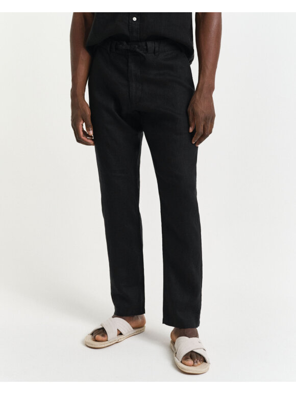 Gant - Gant RELAXED LINEN DS PANTS