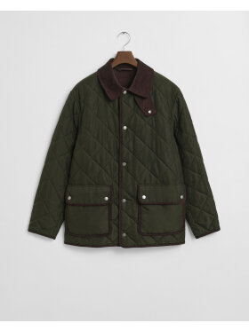 Gant QUILTED FLEECE JACKET