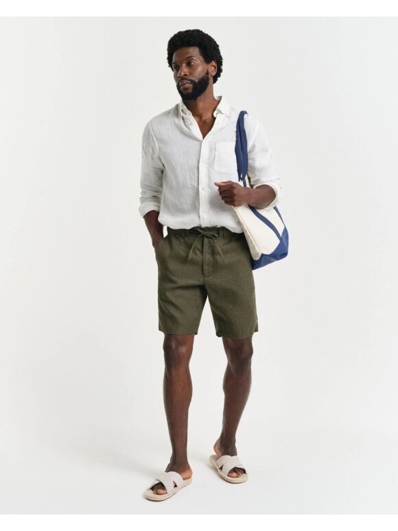 Gant - Gant RELAXED LINEN DS SHORTS