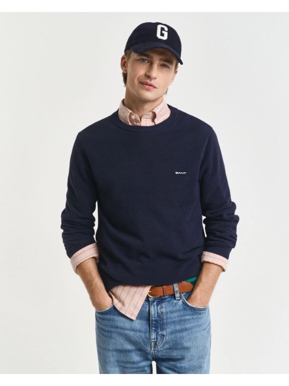 Gant - Gant COTTON PIQUE C-NECK