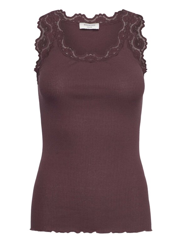 Rosemunde - Rosemunde Silk Top W/Lace
