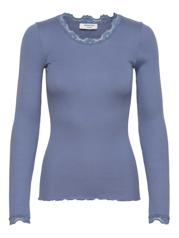 Rosemunde - Rosemunde Silk t-shirt w/ lace