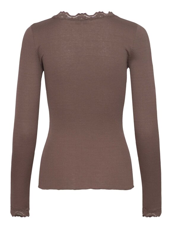 Rosemunde - Rosemunde Silk t-shirt w/ lace