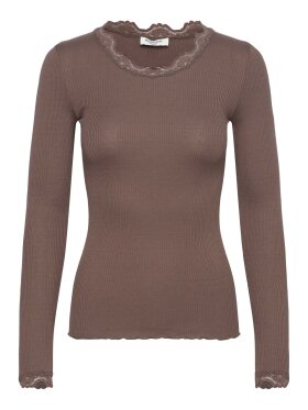Rosemunde - Rosemunde Silk t-shirt w/ lace