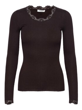 Rosemunde - Rosemunde Silk t-shirt w/ lace