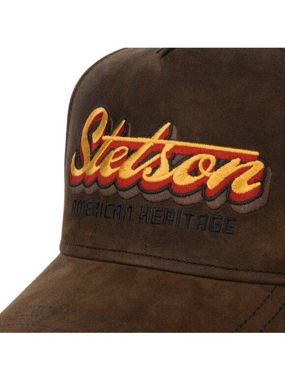 STETSON - Stetson Trucker Cap Oily Goat