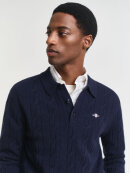 Gant - Gant LAMBSWOOL CABLE POLO