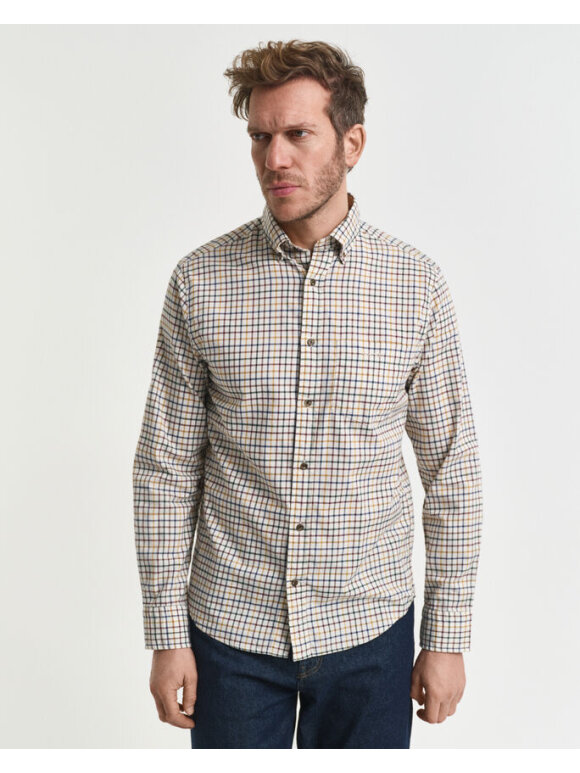 Gant - Gant REG TWILL CHECK SHIRT
