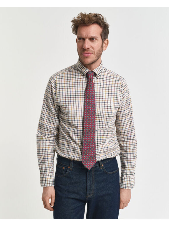 Gant - Gant REG TWILL CHECK SHIRT