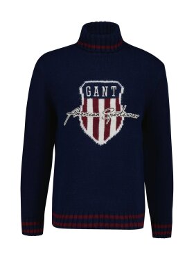 Gant - Gant GRAPHIC ROLLNECK