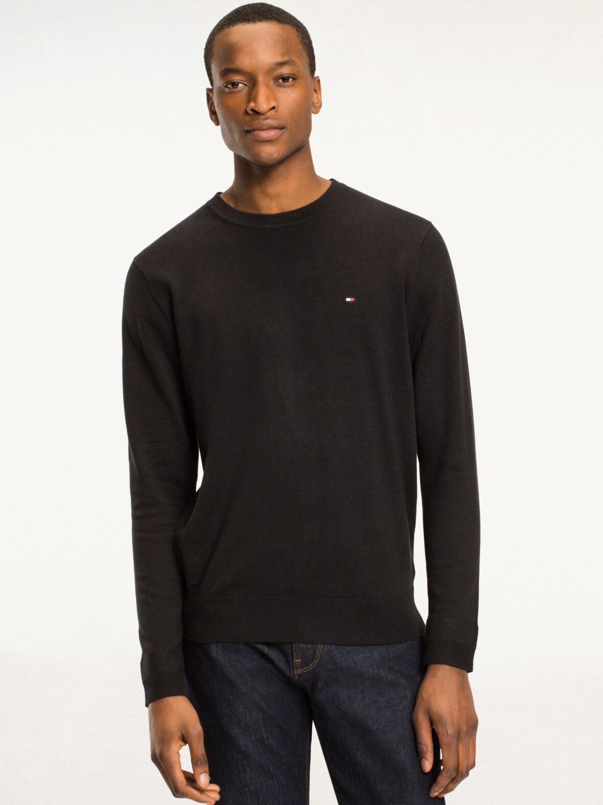 CC Christensen Sweatshirt og Strik - Tommy Hilfiger - SILK CNECK