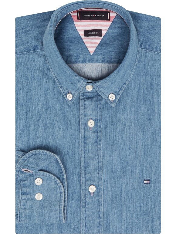 Tommy Hilfiger - LIGHT DENIM SHIRT