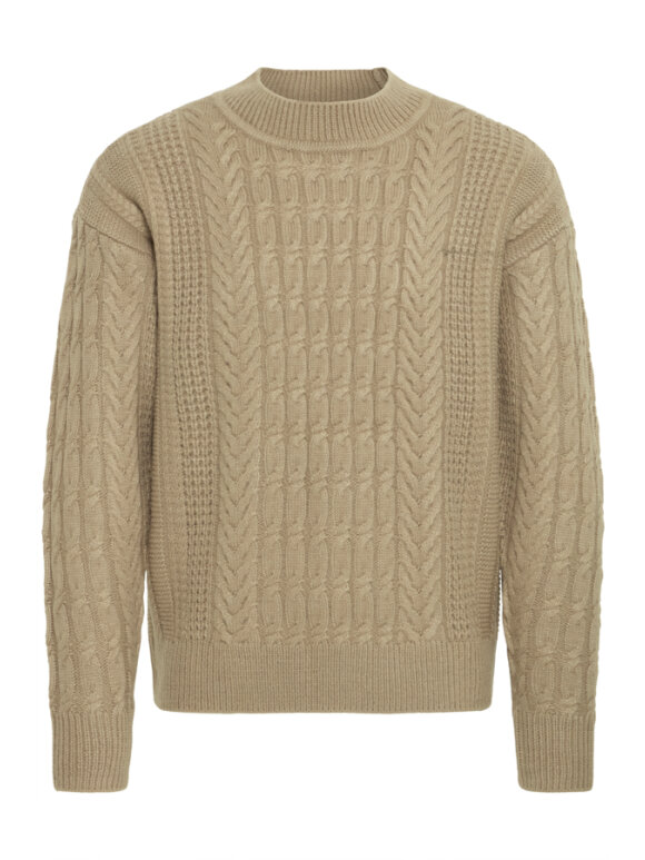 CASUAL FRIDAY - Casual Friday cable crew neck
