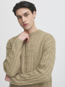 CASUAL FRIDAY - Casual Friday cable crew neck