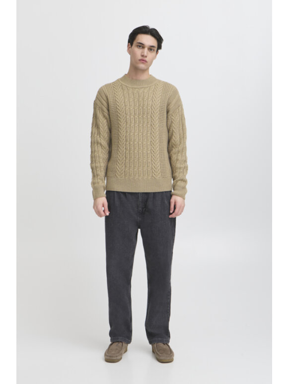 CASUAL FRIDAY - Casual Friday cable crew neck
