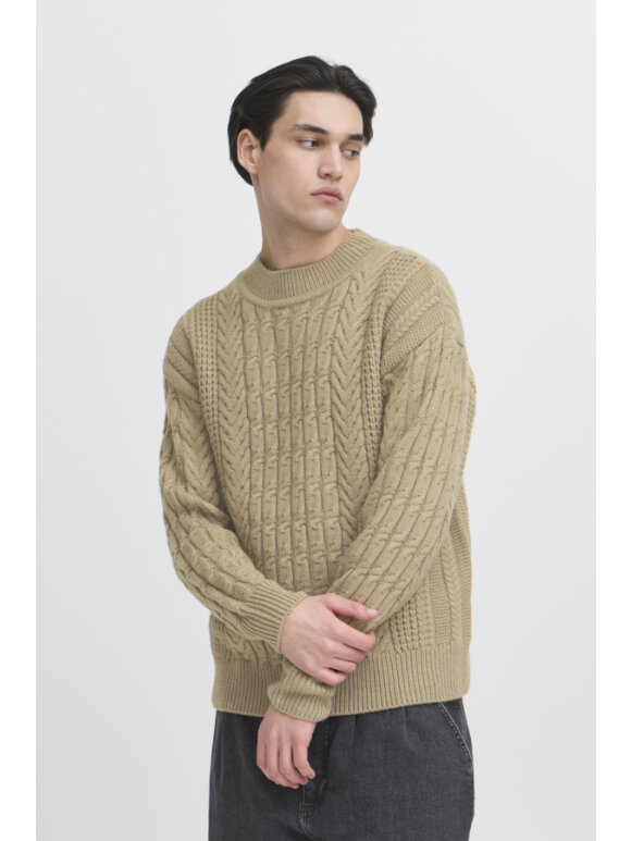 CASUAL FRIDAY - Casual Friday cable crew neck