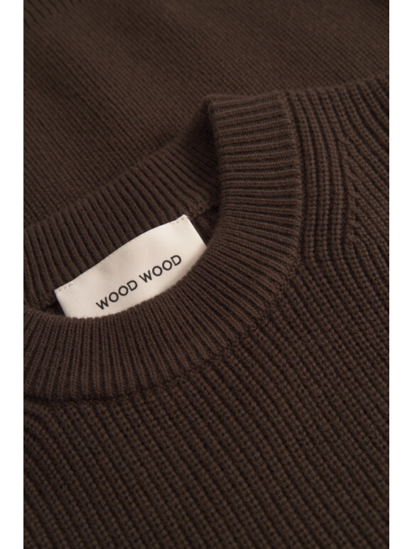 Double A by Wood Wood - Wood wood WWMorten crew neck