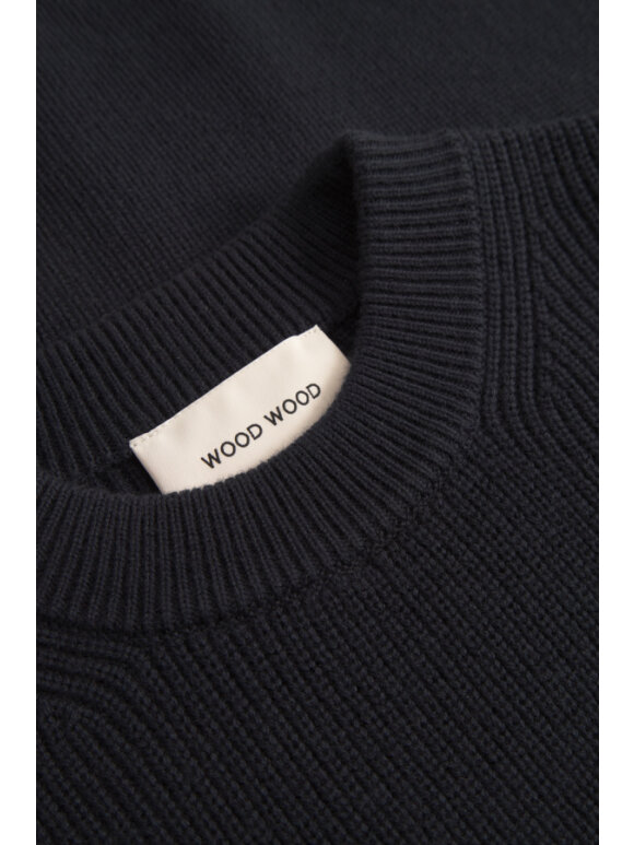 Double A by Wood Wood - Wood wood WWMorten crew neck