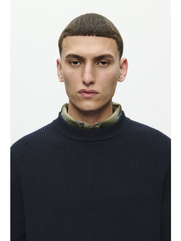 Double A by Wood Wood - Wood wood WWMorten crew neck