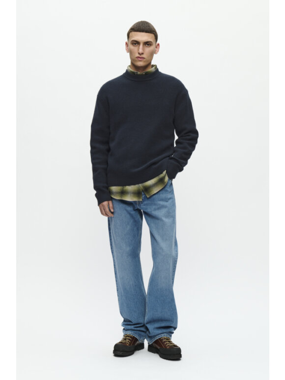 Double A by Wood Wood - Wood wood WWMorten crew neck