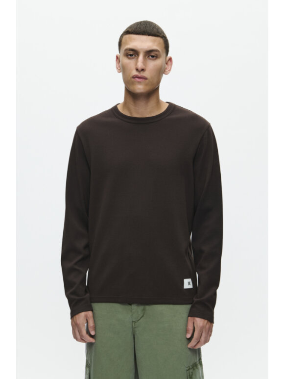 Double A by Wood Wood - Wood wood WWHendrix crew neck