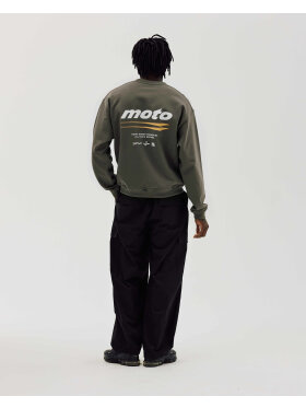 Bareen - Bareen OVERSIZED CREWNECK MOTO