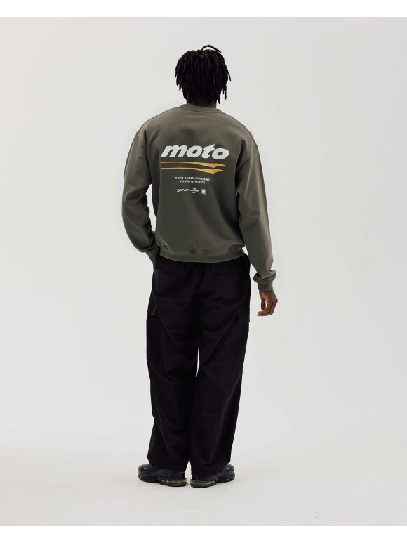 Bareen - Bareen OVERSIZED CREWNECK MOTO