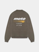 Bareen - Bareen OVERSIZED CREWNECK MOTO