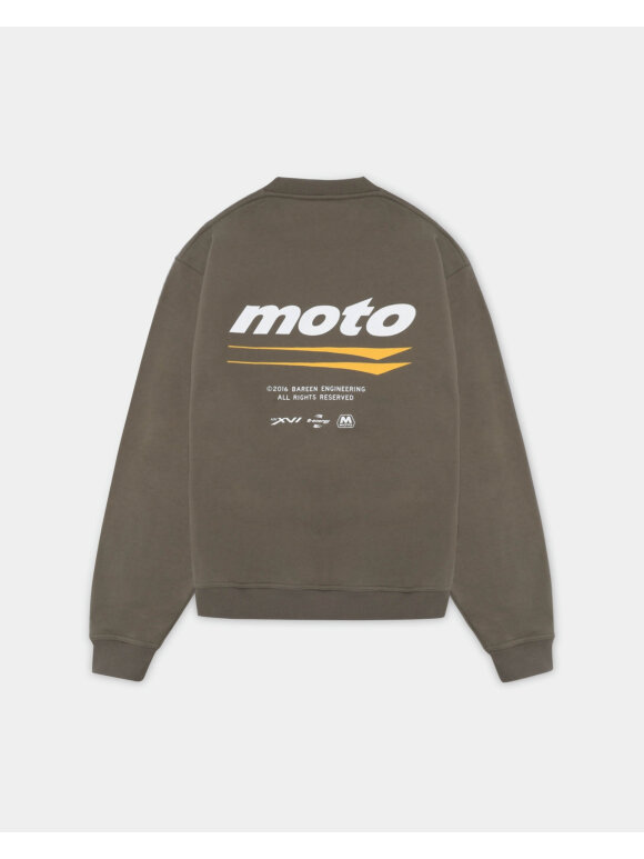 Bareen - Bareen OVERSIZED CREWNECK MOTO